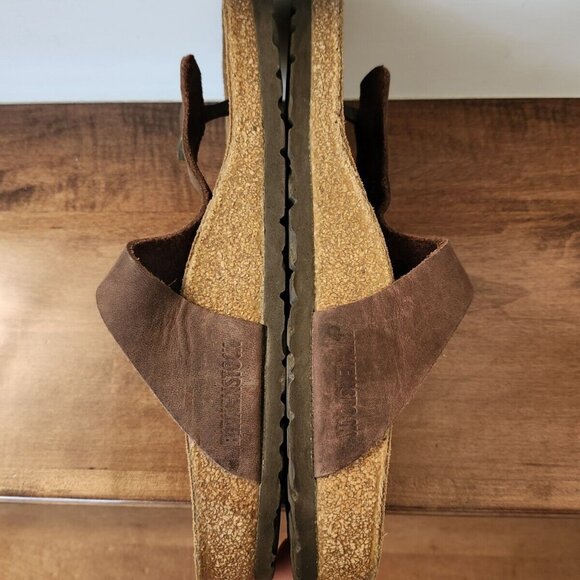 Birkenstock women's brown gizeh sandals in size 38 - Picture 8 of 10